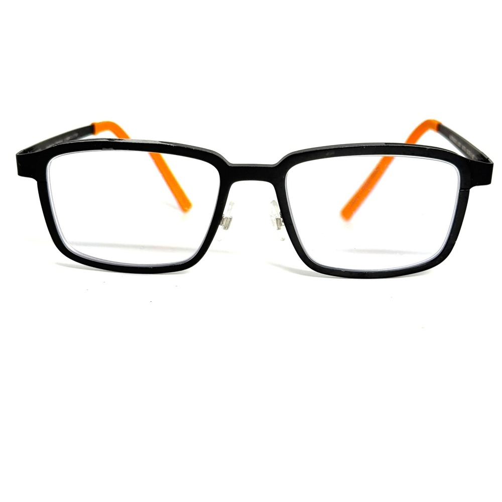 Prodesign Denmark Alutrack 2 Axiom Eyeglasses Black Orange 54-18-150‎ c.6021